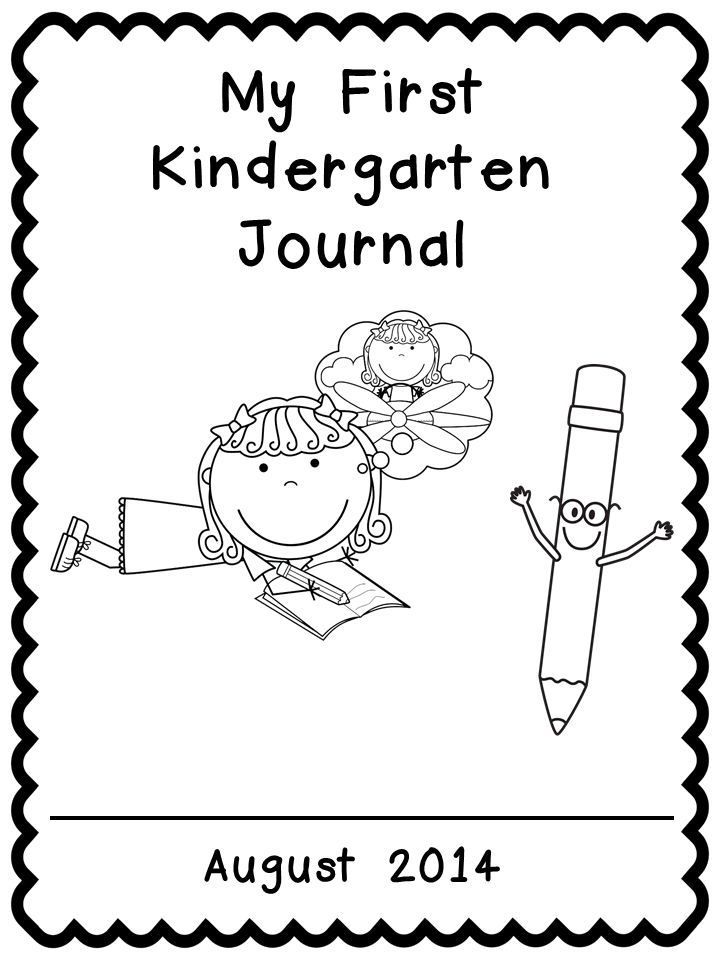 Kindergarten Celebration: FREE Journal Covers