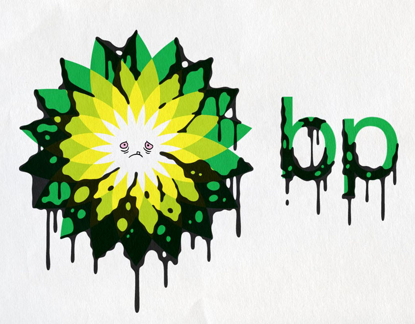 CommTech Shtuff!: An Accurate Logo Parody on BP's Oil Spill Disaster