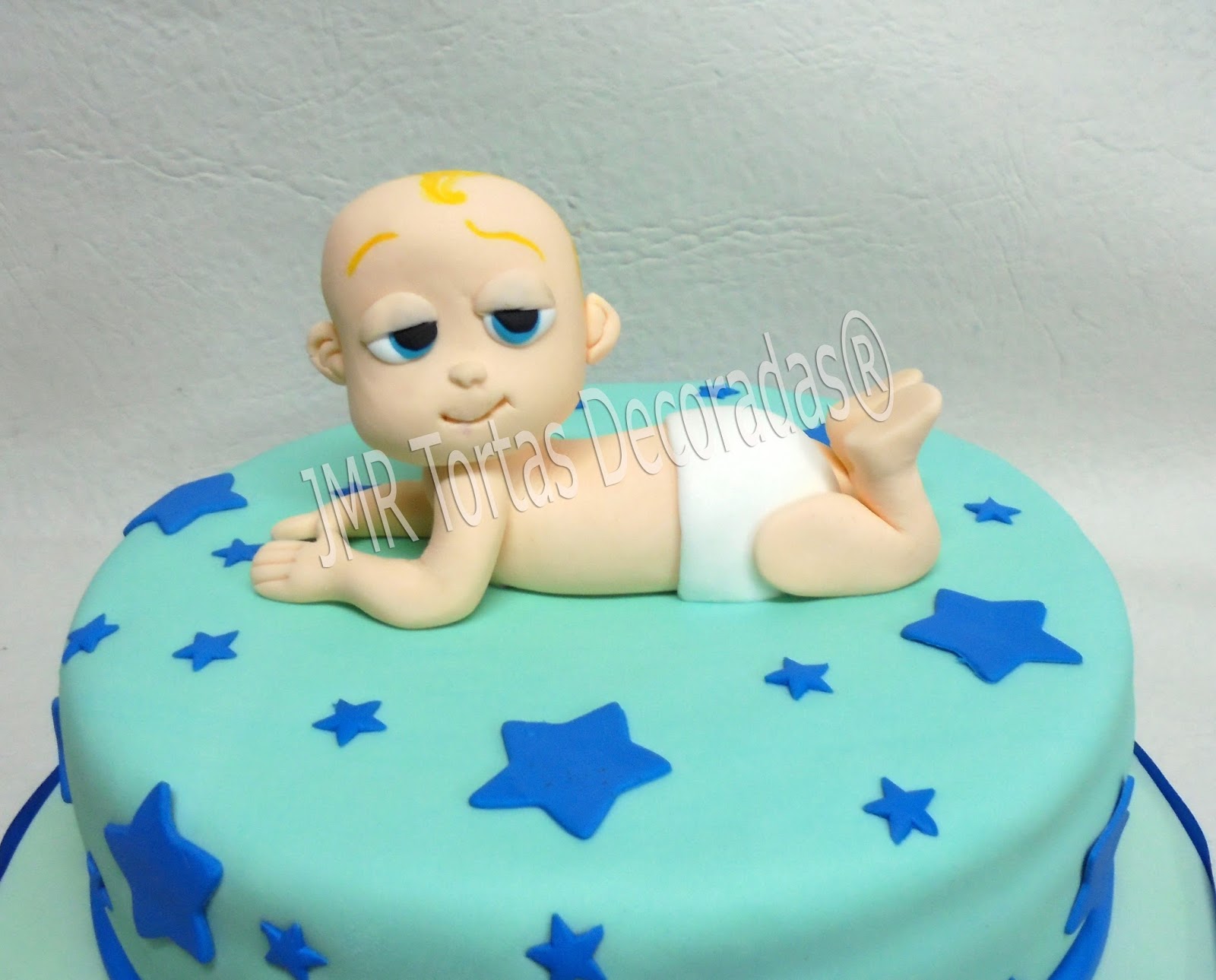 Torta Baby Shower Jefe en pañales | JMR Tortas Decoradas