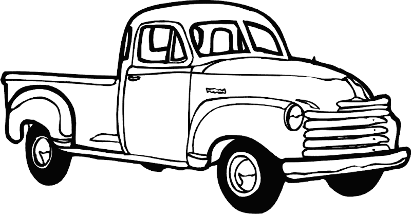 car coloring pages easy - photo #27