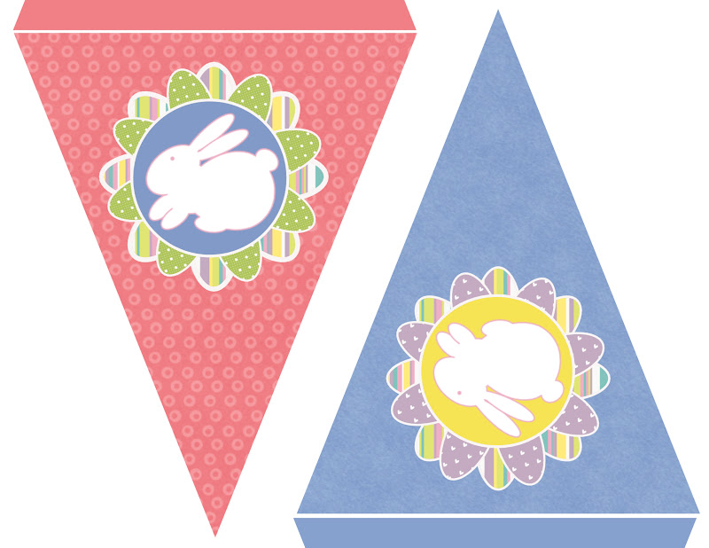 Visiting Teaching surprise!: Easter Bunting