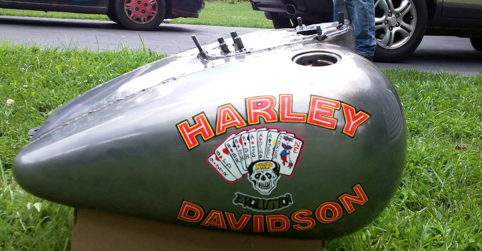  Harley  Davidson  Tank Decals 