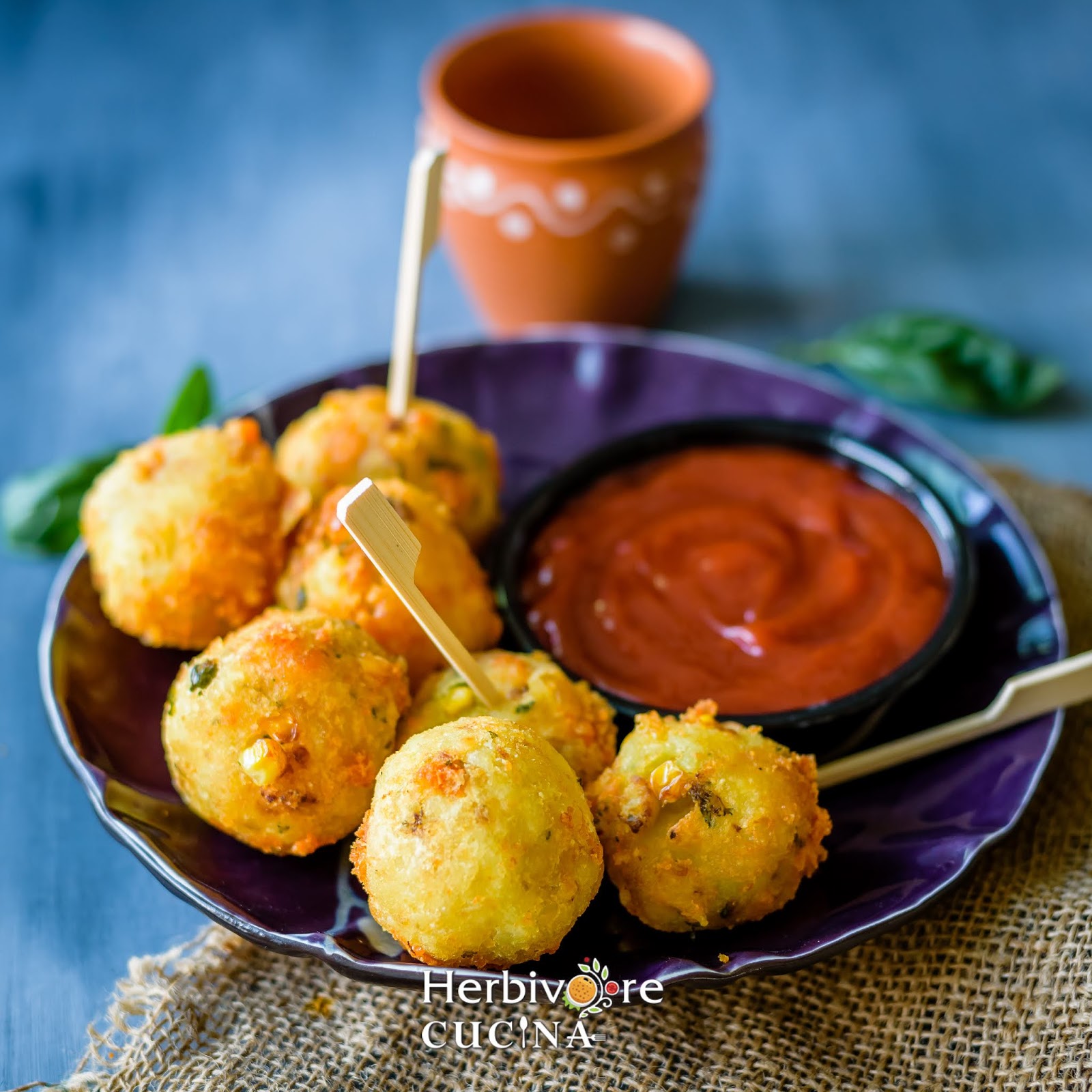 Herbivore Cucina Baked Cheese Vegetable Balls