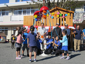 島田北幼稚園ブログ ツリーハウス セレモニー