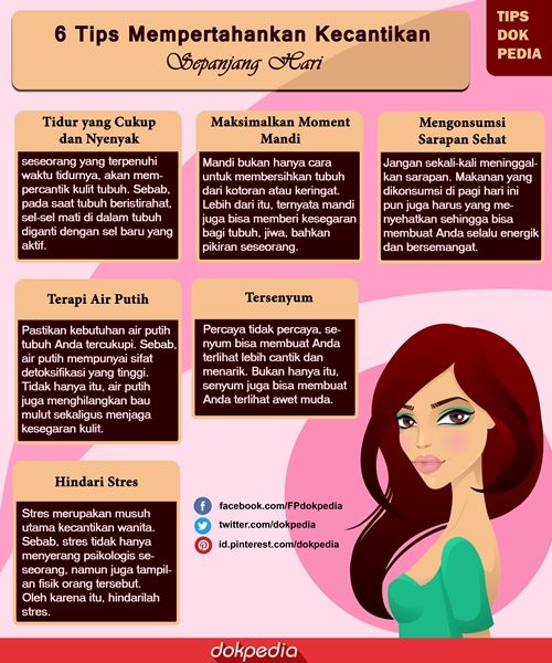 6 Tips Mempertahankan Kecantikan Sepanjang Hari Artikel Kesehatan