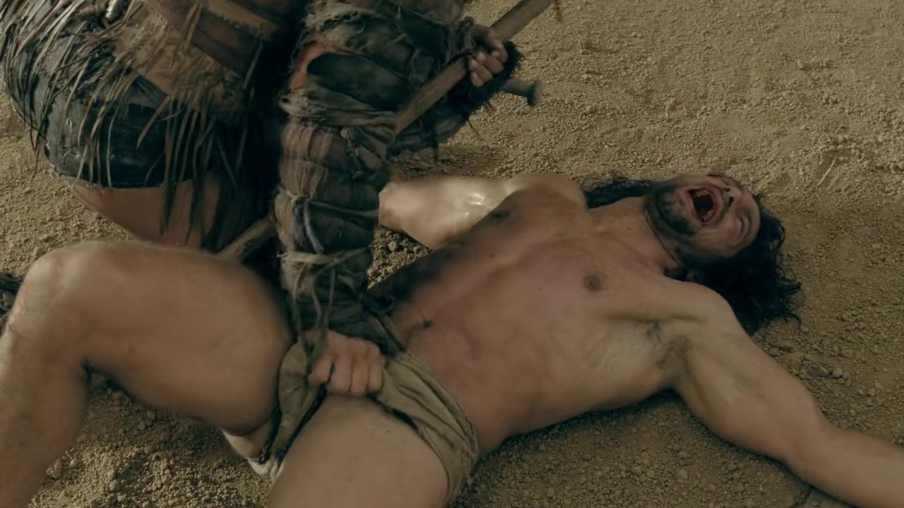 Manu Bennett and Antonio Te Maioha nude in Spartacus: Gods Of The Arena 0-0...
