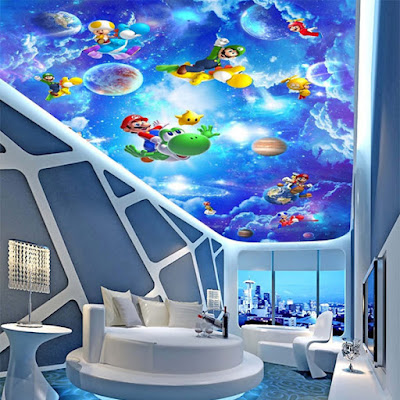 New 3d ceiling art designs for modern interior