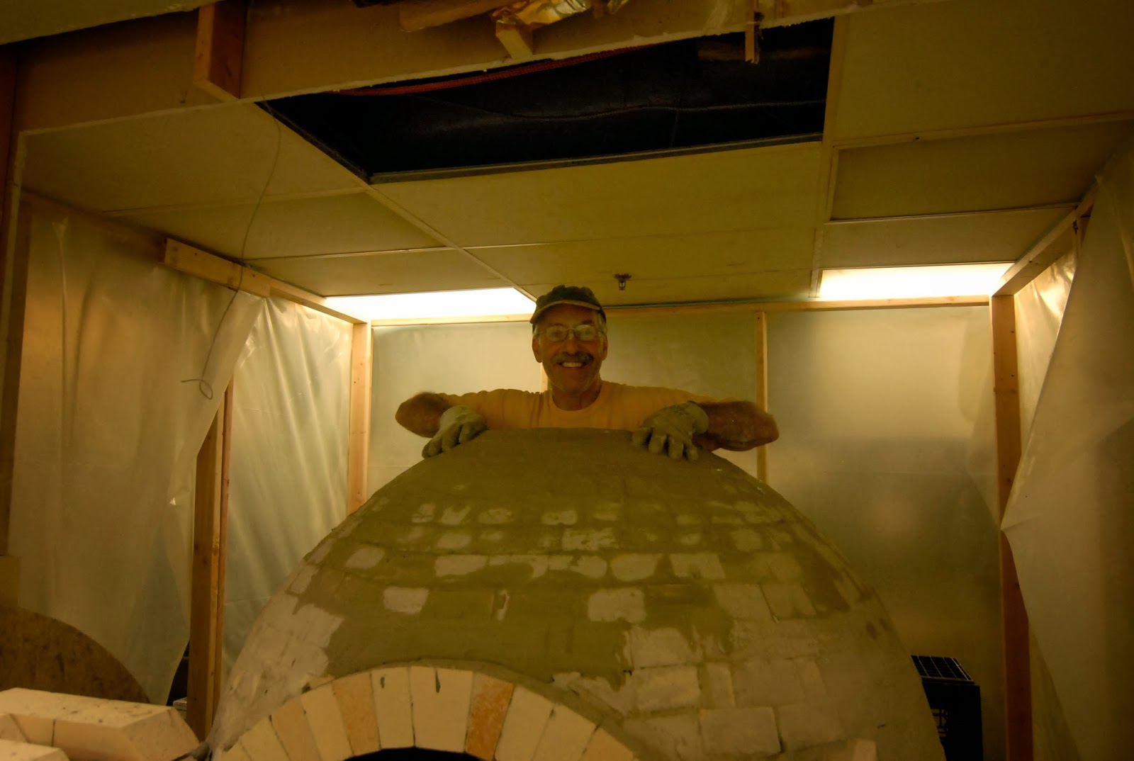 True Brick Ovens Brewster Academy Brick Oven Project The Dome