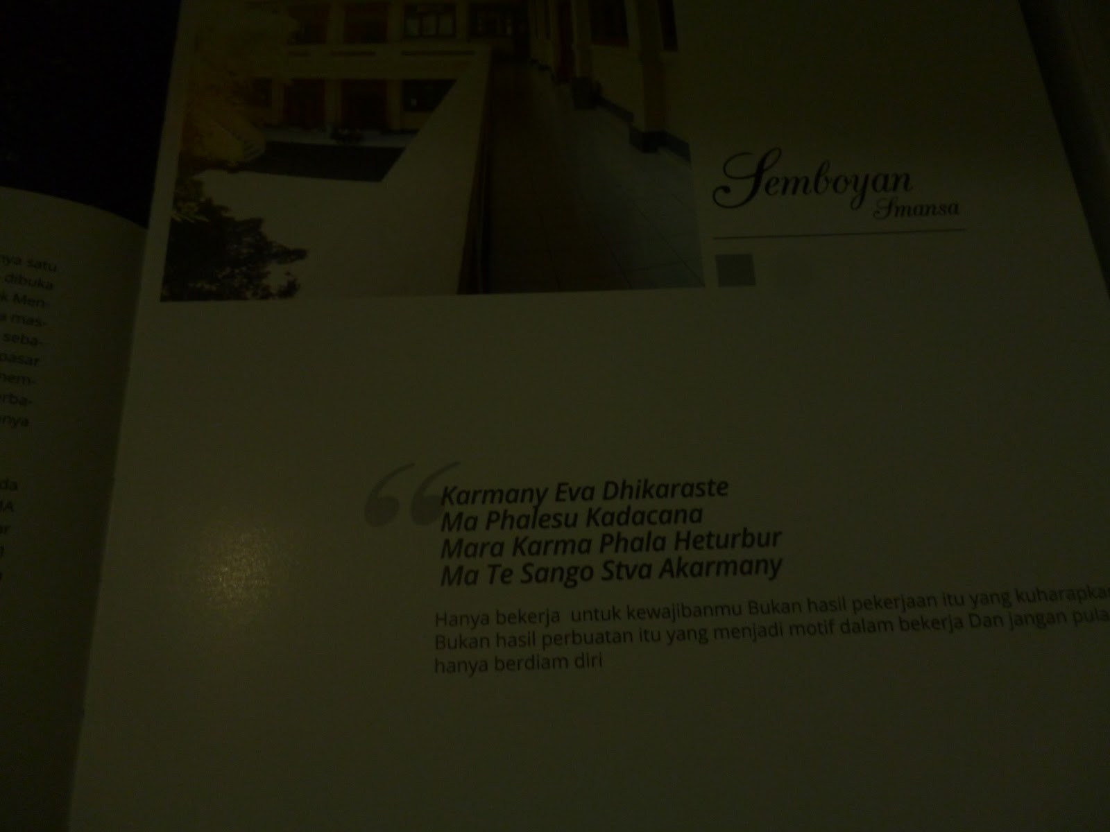 Sayang anak: Non Scholae, Sed Vitae Discimus