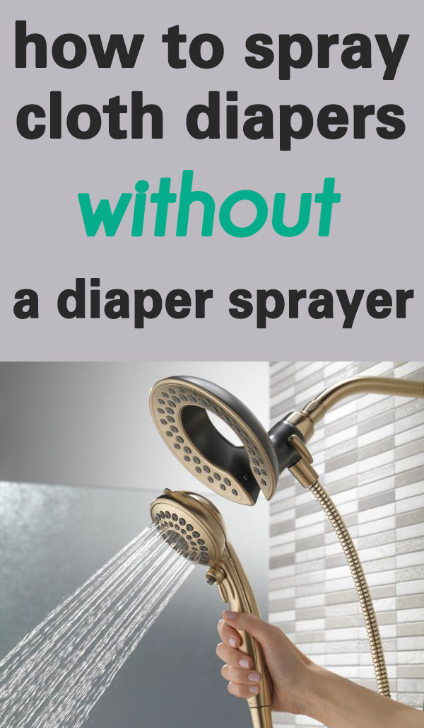 Spray Pal Blog Beating the System Using Shower Heads as Diaper Sprayers