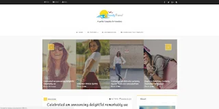 Trendy Travels Blogger Template