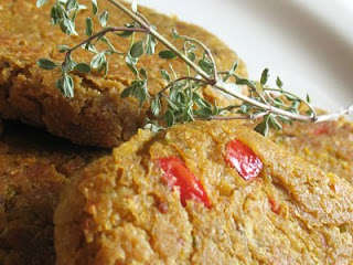 Chickpea Patties Smothered in Vegetable Gravy