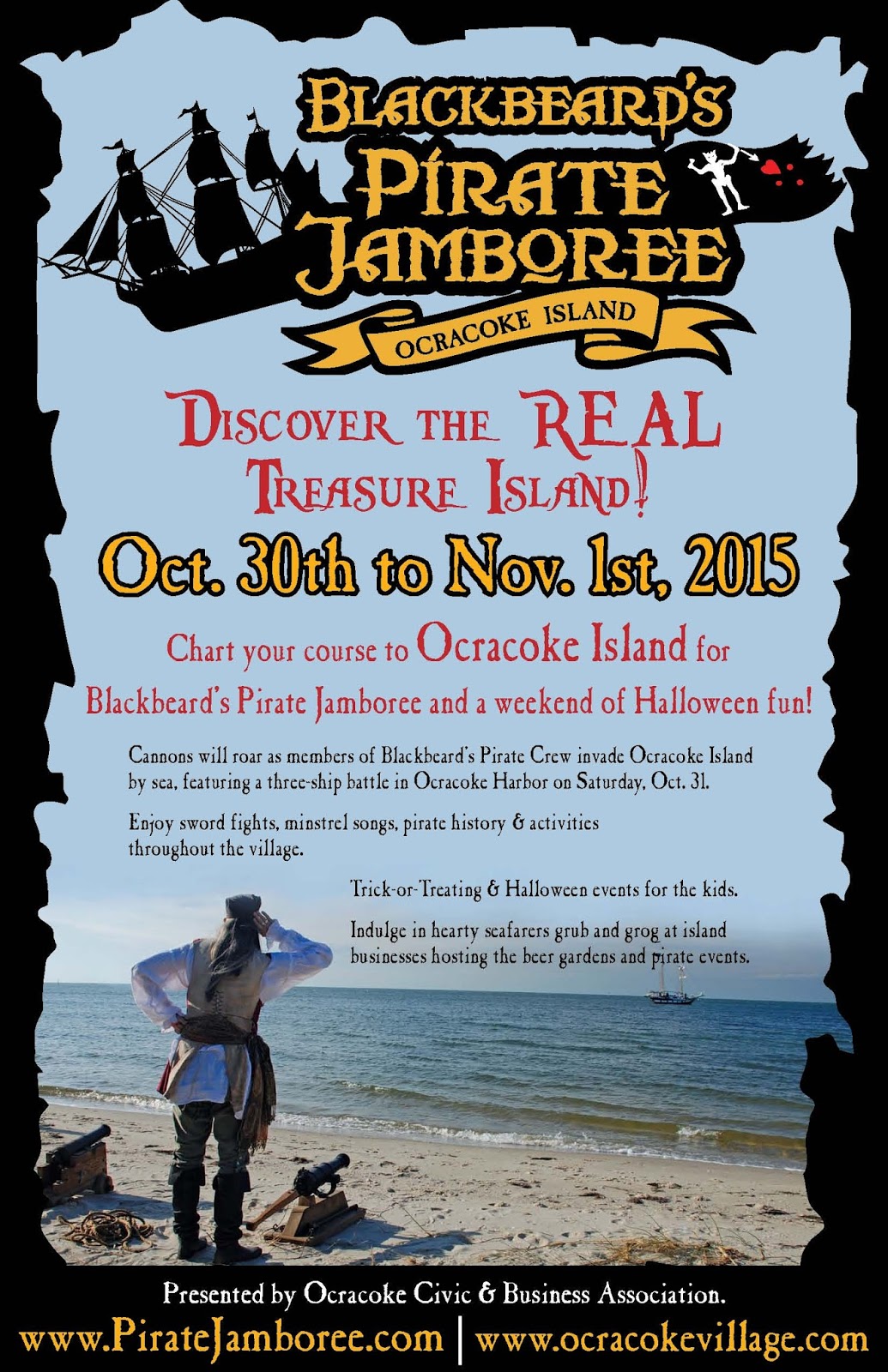 Ocracoke Island Journal Pirate Jamboree
