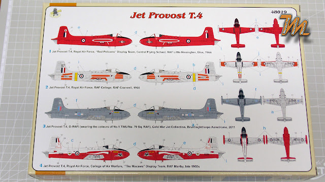 RAF BAC Jet Provost T.4 FLY 48019 1/48 inbox review