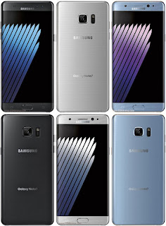 Samsung Galaxy Note7 dengan layar 5.7 inch Samsung Galaxy Note7 vs Galaxy S7