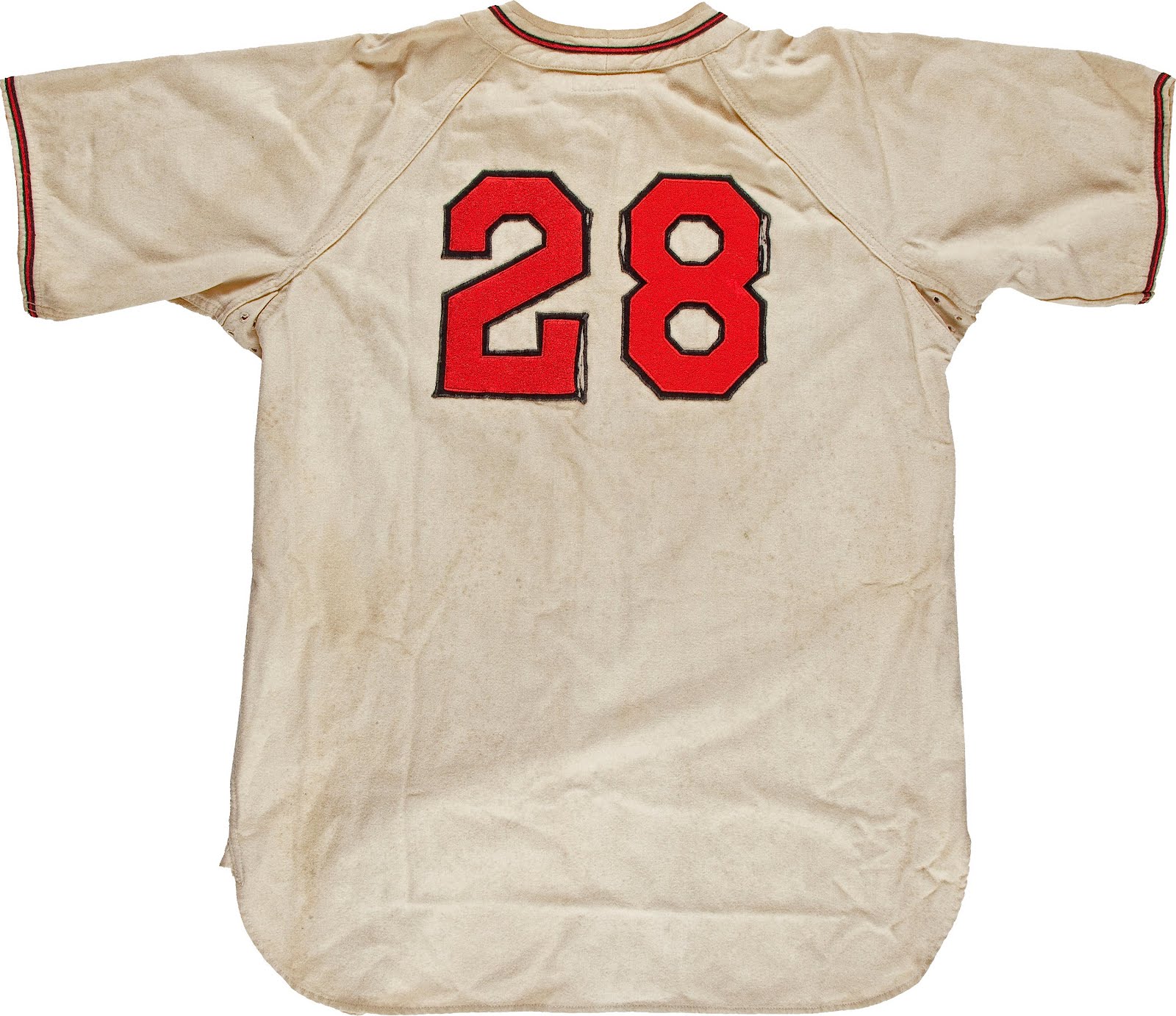 Borchert Field: Walt Linden's 1948 jersey