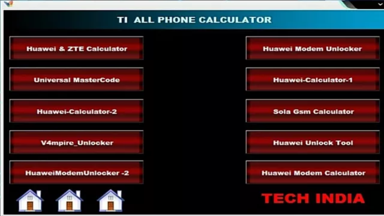 All In One Phone Calculator Unlock Almost all phones