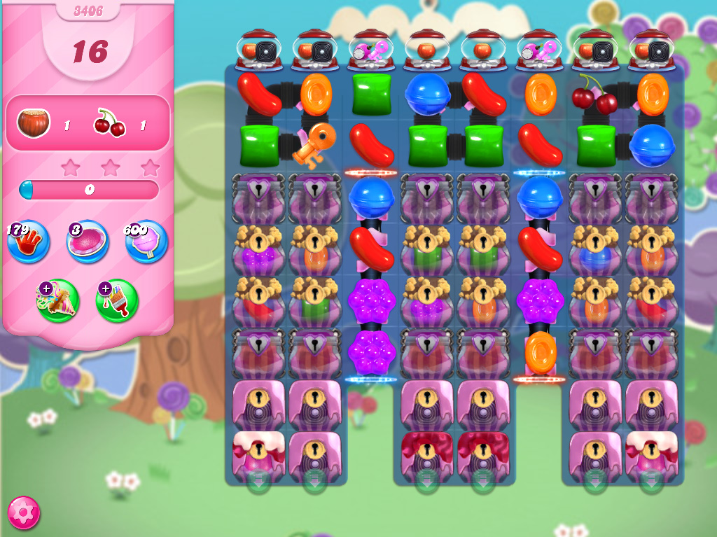 Candy Crush Saga level 3406 Candy Crush Saga level 3406