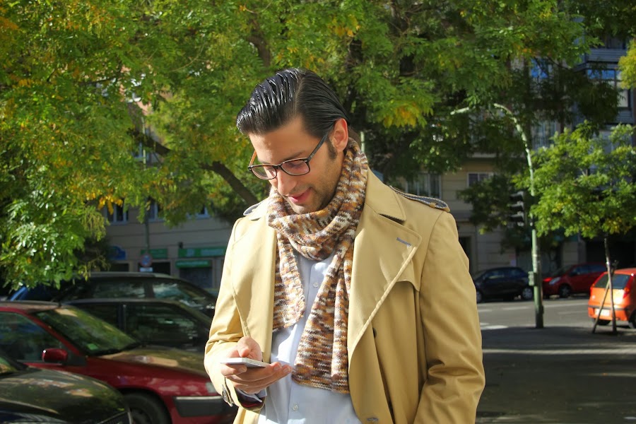 DIY Cómo tejer una bufanda de hombre para regalas estas Navidades