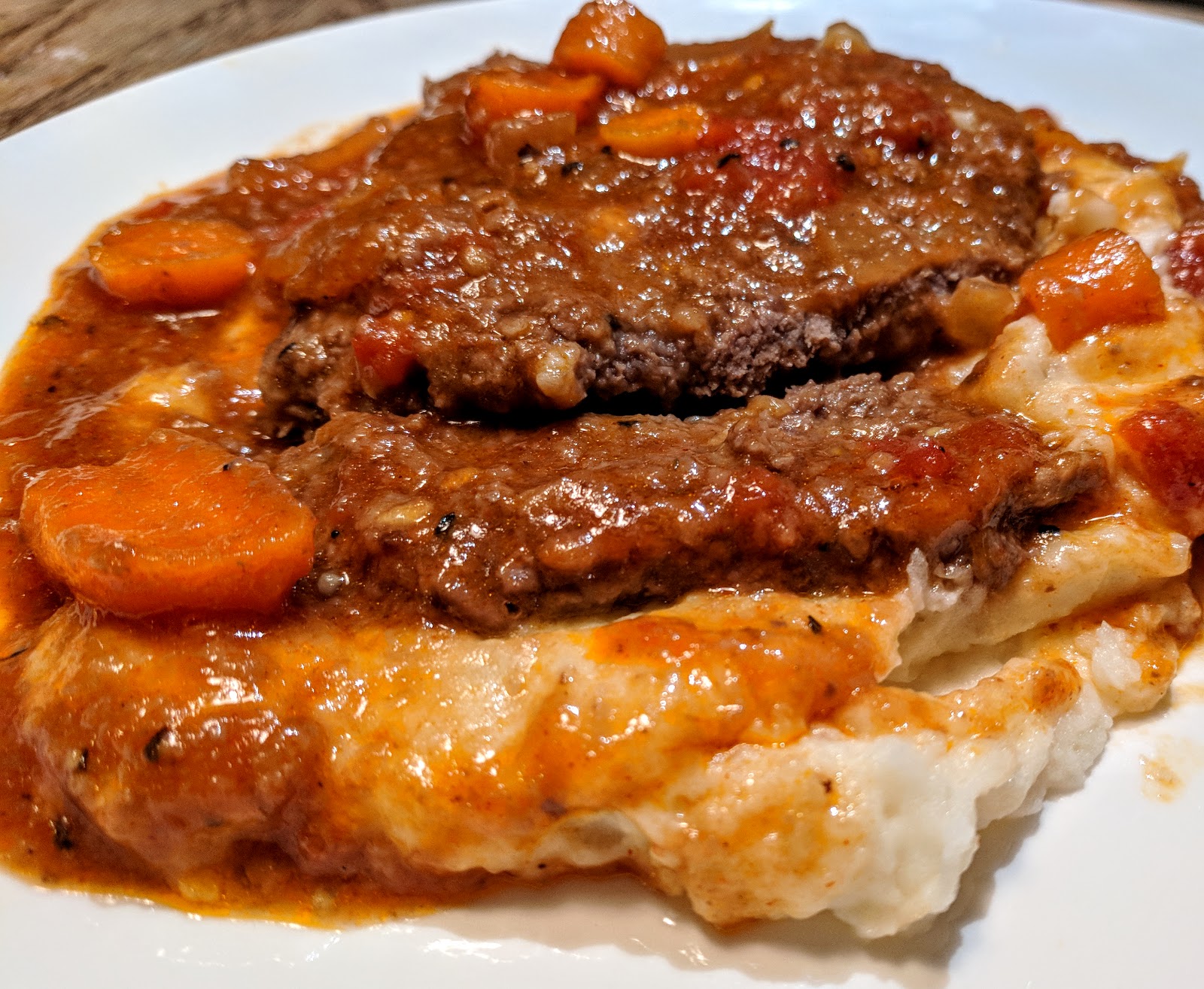 Homestead on the Hill MtnChic828 Swiss Steak Tender Hearty Recipe