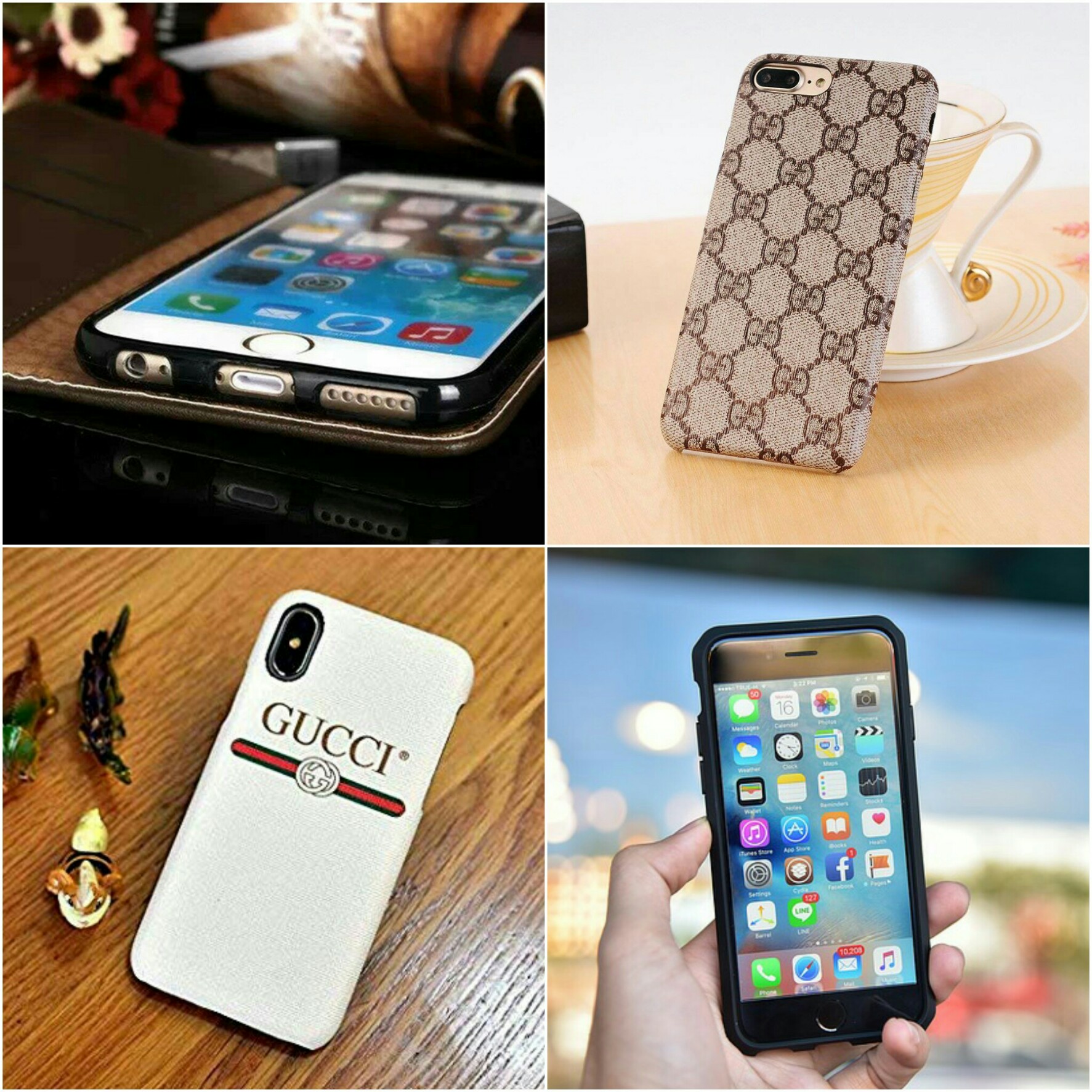 Gucci phone cases (iPhone x, 8,7 Plus)