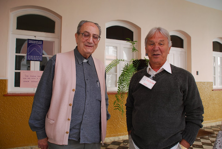 Monsenhor Paulo Daher e Gerson Conceição
