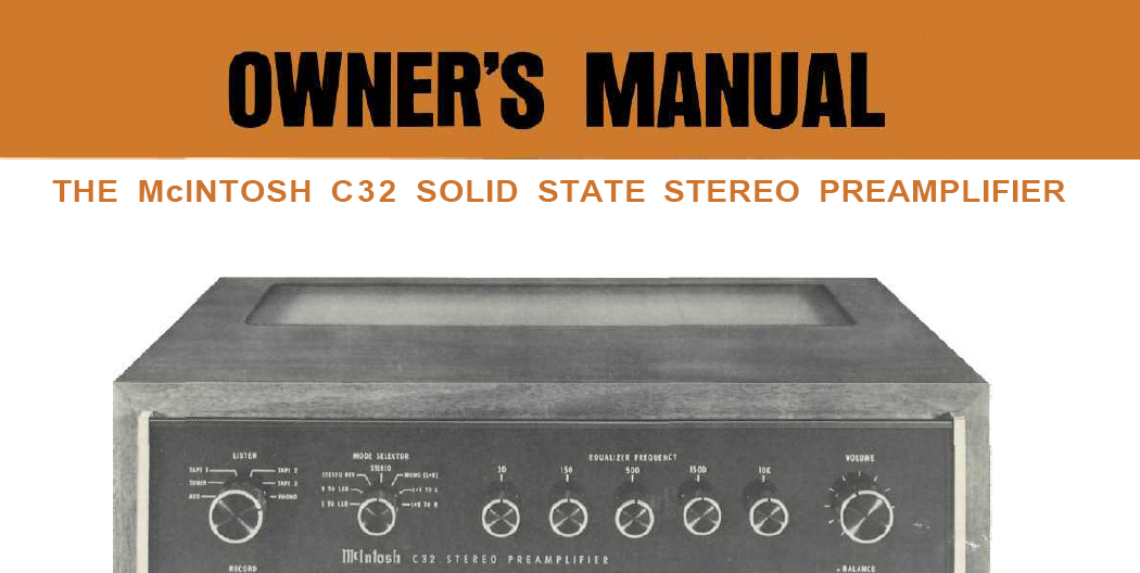 HiFi Collector: Where to Find Vintage Stereo Manuals and Operator Guides