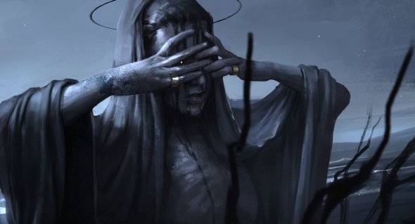As sombrias ilustrações de fantasia, ficção científica e terror de Daria Rashev Daria Rashev artstation arte ilustrações fantasia ficção científica terror sombrio games