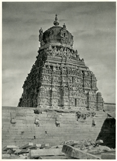 Temple+in+Madurai,+Tamil+Nadu+-+India+1928