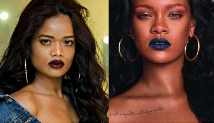 Feed Buzz Indian Model Renee Kujur Looks Exactly Like Rihanna