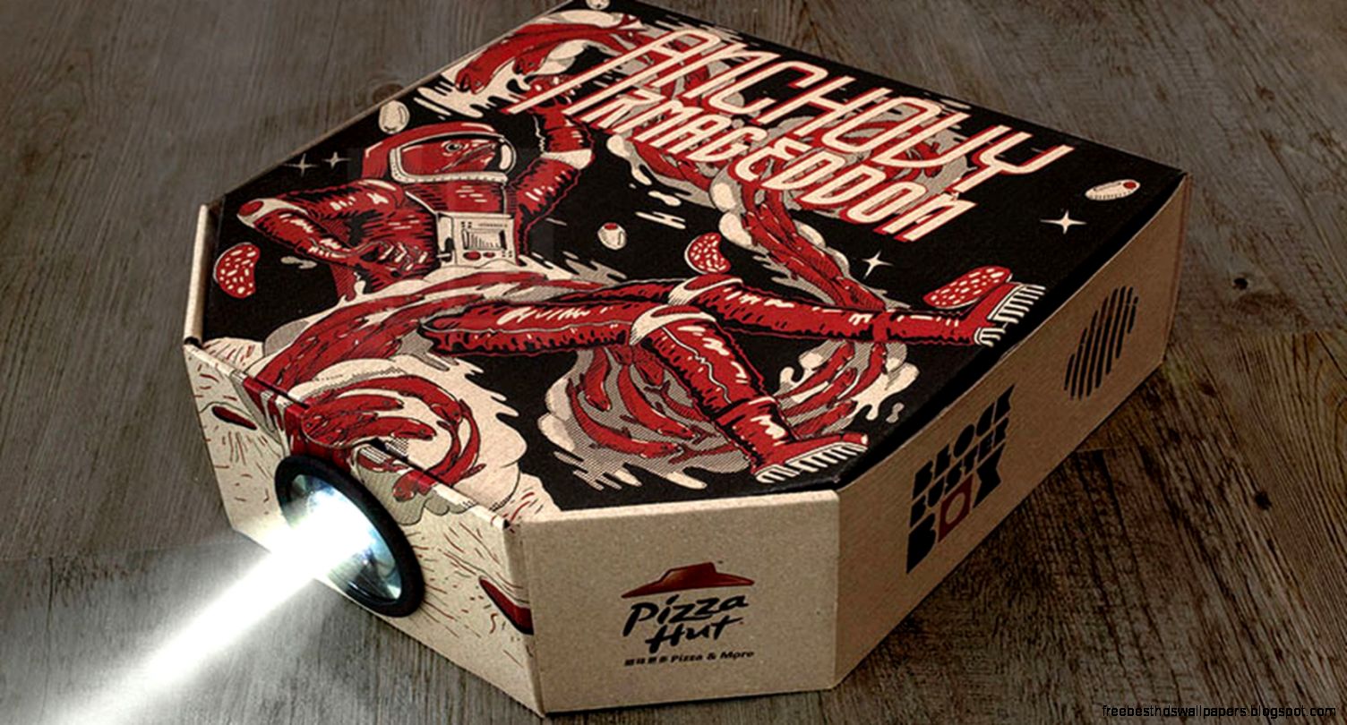 This Pizza Hut box turns into a movie projector  The Verge