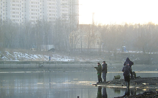 рыбалка на Москва реке
