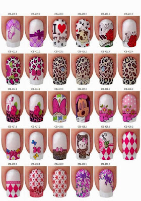 Imagenes de uñas decoradas, Modelos de uñas para manos