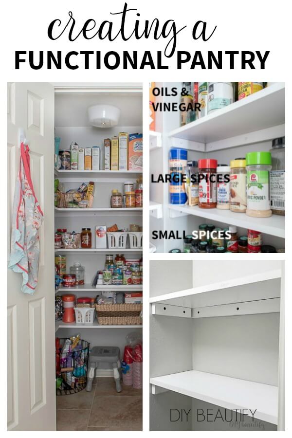 How To Create A Functional And Organized Pantry Diy Beautify