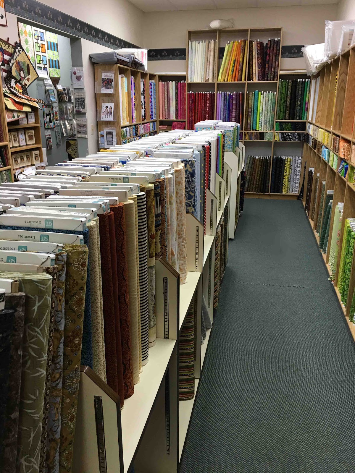 Cat Patches Quilt Shop Sew Bernina, Minot, North Dakota