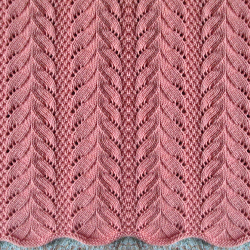 Svetlana Knitting Stitch - Free Pattern 