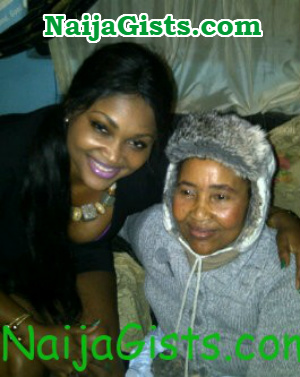 mercy aigbe mother beat her mercy aigbe mother beat her