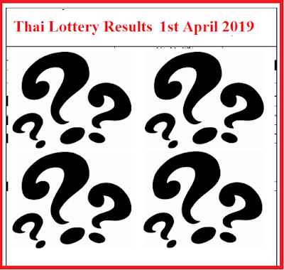 Thai-Lottery-Result-1st-April-2019