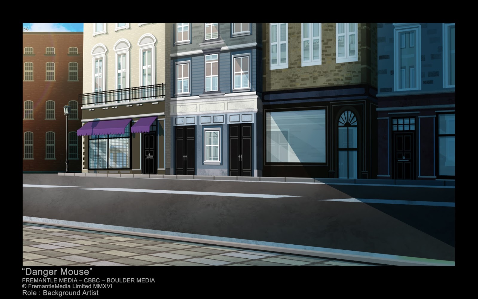 Alana&rsquo;s Place: Danger Mouse Season 1 Backgrounds I did