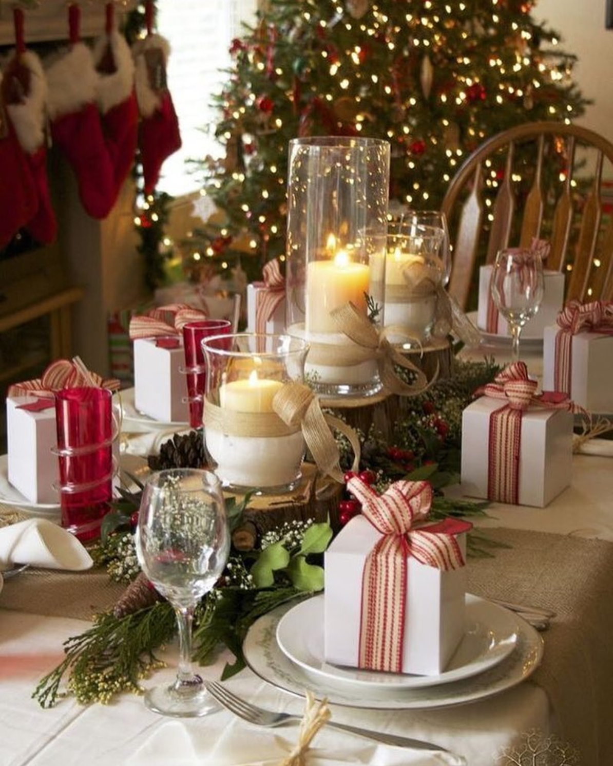 Decora tu mesa de Navidad