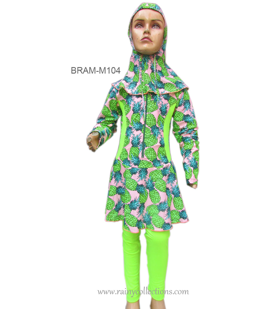 Rainy Collections Baju Renang Anak Muslim Size SD Aneka Motif