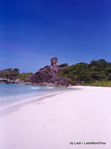 Beach at Similans