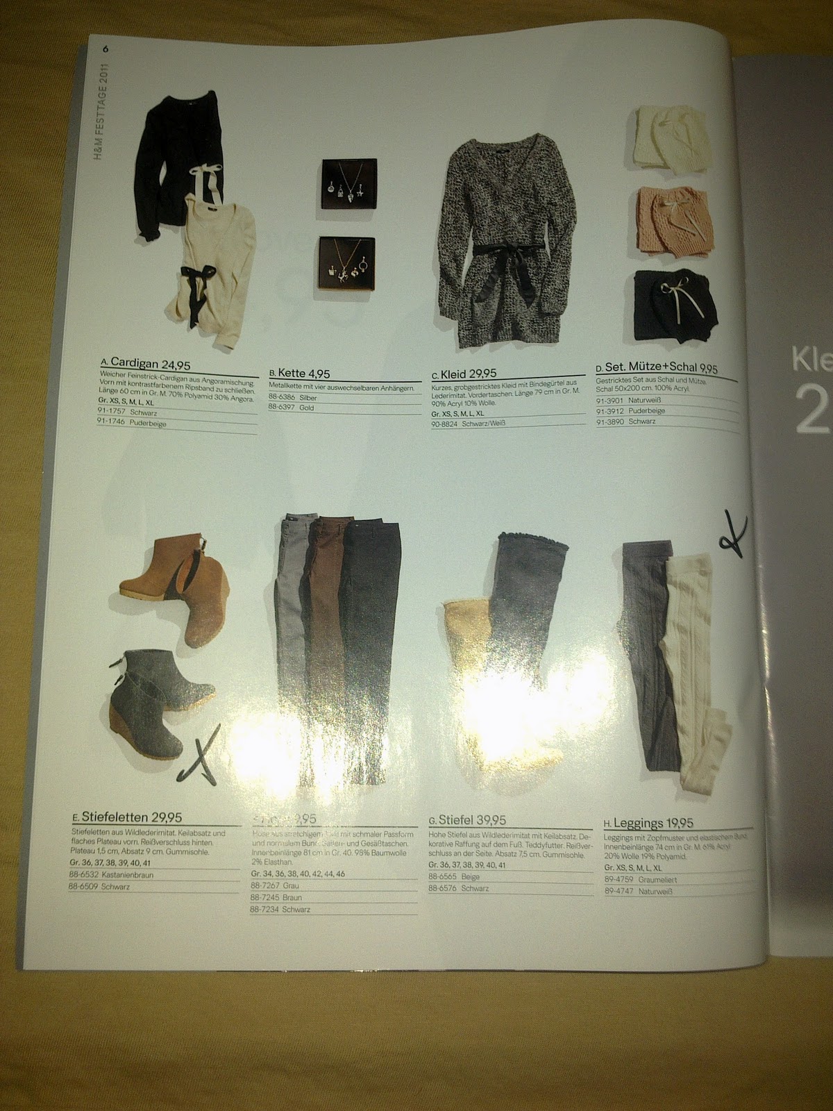 Diary of Fashion & Life ♥ H& M Katalog