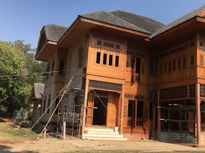 Exterior of Suthaphat House in Phayao, North Thailand Traveling in Thailand