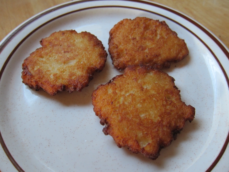 Frozen Friday Trader Joe's Potato Pancakes