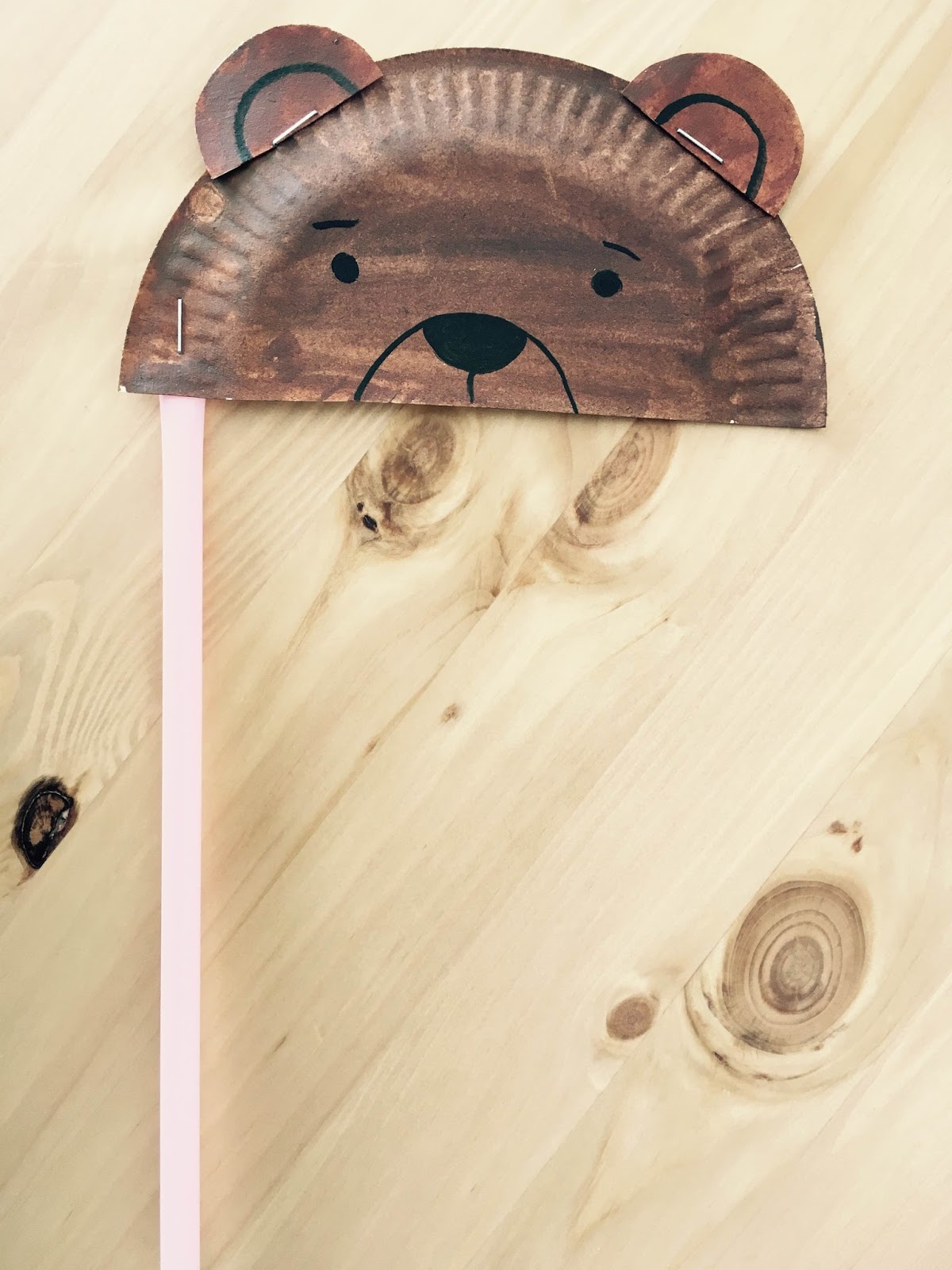 Grumpy Dumpling Bear Masks for Goldilocks and the Three Bears