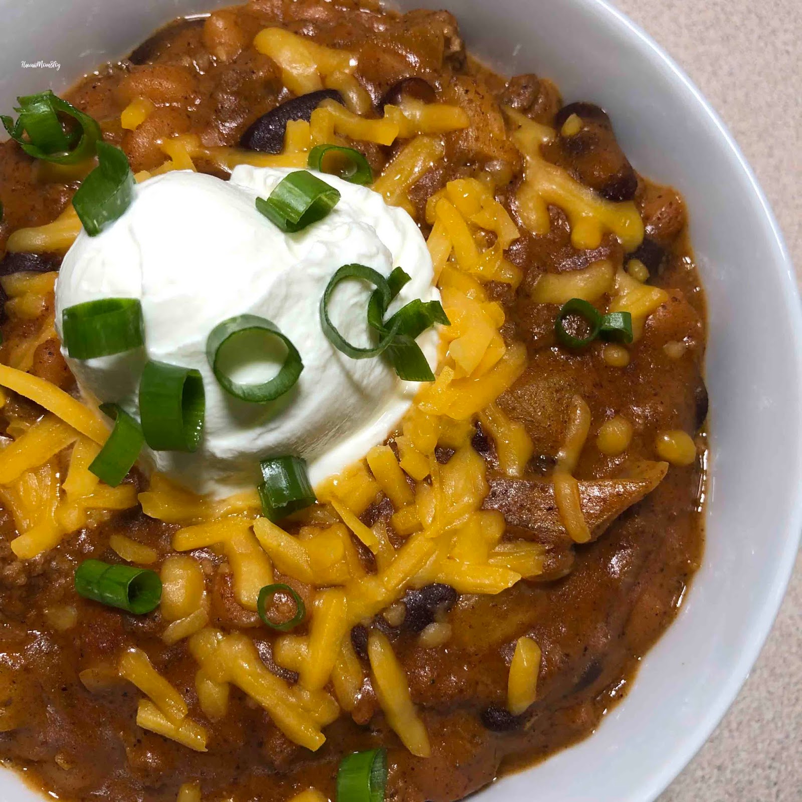 Hawaii Mom Blog Easy Chili Recipe