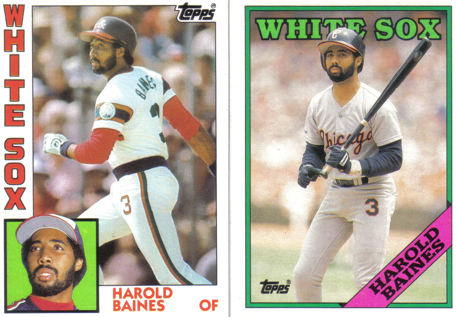 Tubbs Baseball Blog: The Quirk-y Truth about Harold Baines Wearing