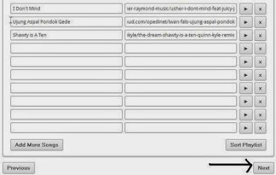 Memasang Lagu atau Musik