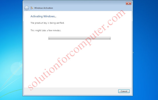 how to activate windows 7